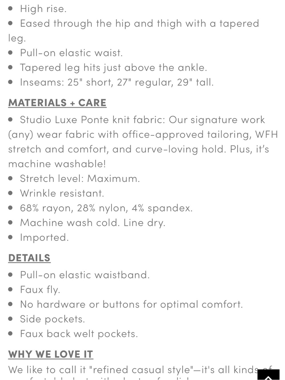 Torrid Studio Luxe Ponte Pants - Picture 12 of 12